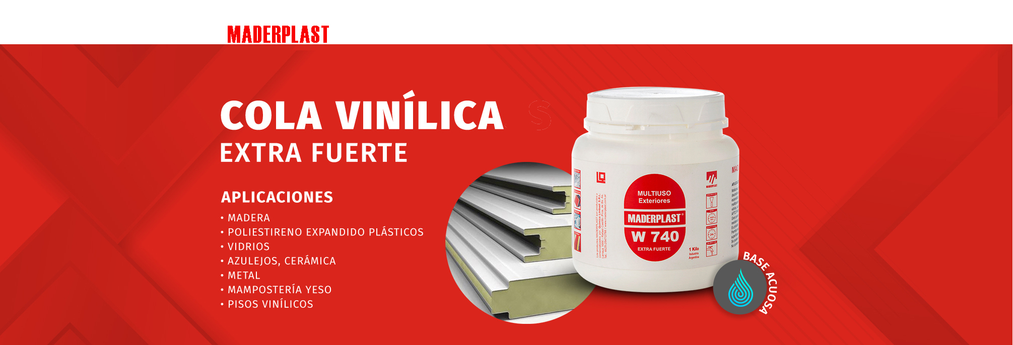 COLA VINILICA EXTRA FUERTE C102 - MADERPLAST 